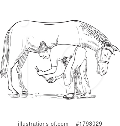 Horseshoe Clipart #1793029 by patrimonio