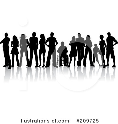 Royalty-Free (RF) People Clipart Illustration by KJ Pargeter - Stock Sample #209725