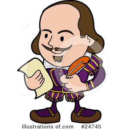 Shakespeare Clipart #24745 by AtStockIllustration