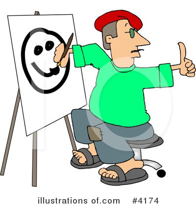 Smiley Face Clipart #4174 by djart