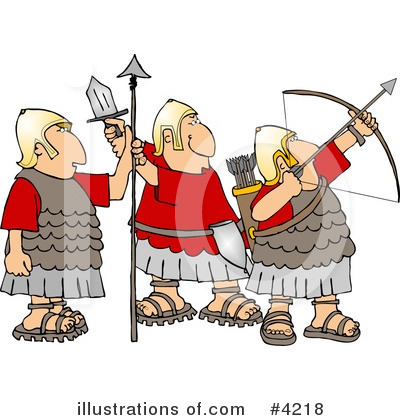 Roman Army Clipart #4218 by djart