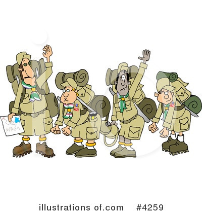 Boy Scouts Clipart #4259 by djart
