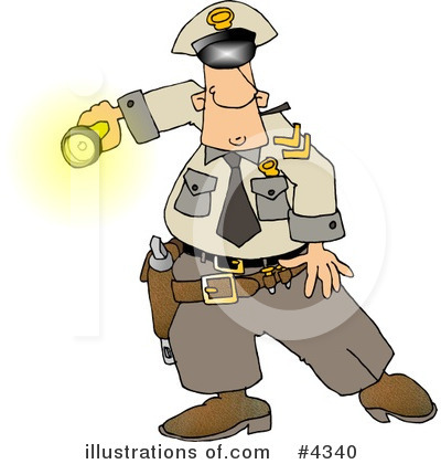 Police Officer Clipart #4340 by djart