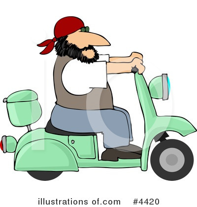 Motorcycle Clipart #4420 by djart