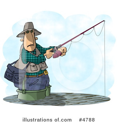 Fisherman Clipart #4788 by djart