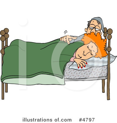 Bedroom Clipart #4797 by Dennis Cox