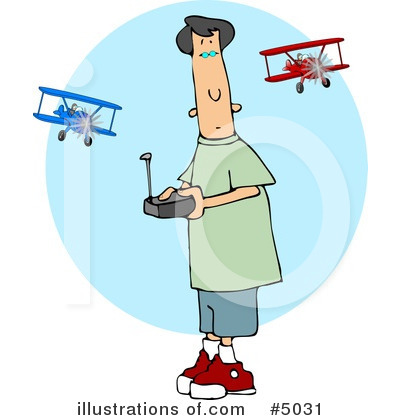 Airplane Clipart #5031 by djart