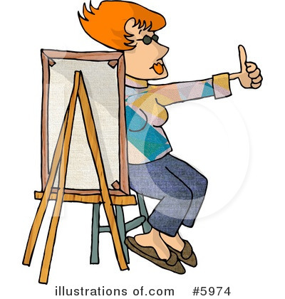 Painting Clipart #5974 by djart