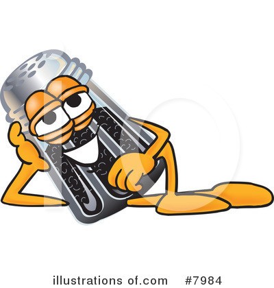 Royalty-Free (RF) Pepper Shaker Clipart Illustration by Mascot Junction - Stock Sample #7984