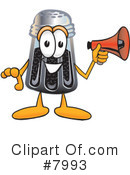 Pepper Shaker Clipart #7993 by Mascot Junction