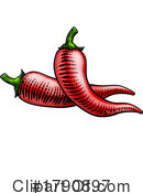 Peppers Clipart #1790897 by AtStockIllustration