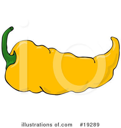 Royalty-Free (RF) Peppers Clipart Illustration by djart - Stock Sample #19289