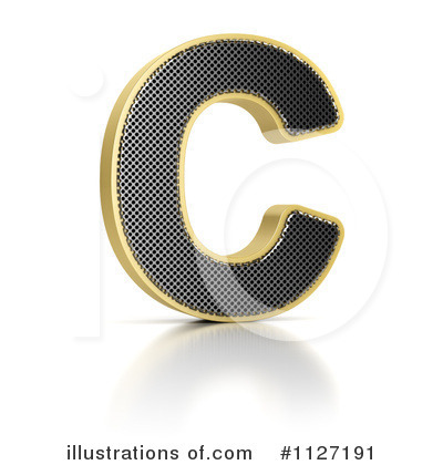 Perforated Letter Clipart #1127191 by stockillustrations