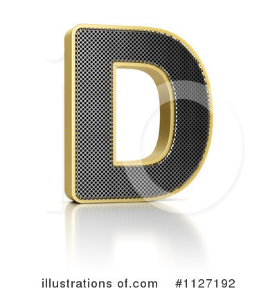 Perforated Letter Clipart #1127192 by stockillustrations