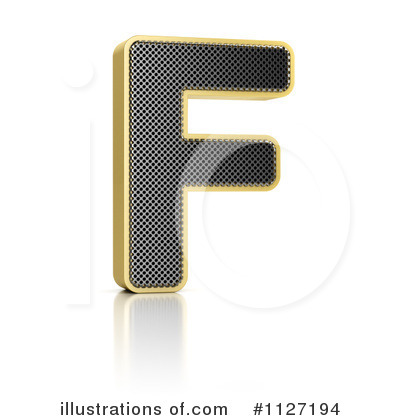 Perforated Letter Clipart #1127194 by stockillustrations