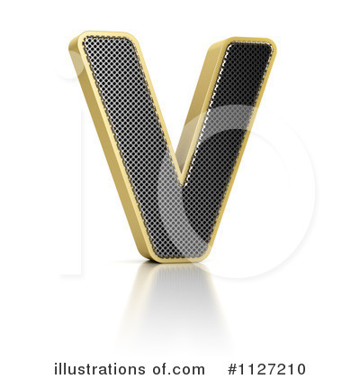 Royalty-Free (RF) Perforated Letter Clipart Illustration by stockillustrations - Stock Sample #1127210