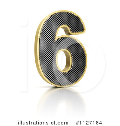 Perforated Number Clipart #1127184 by stockillustrations