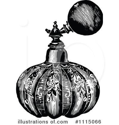 Royalty-Free (RF) Perfume Clipart Illustration by Prawny Vintage - Stock Sample #1115066