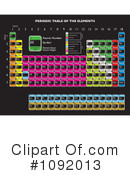 Periodic Table Clipart #1092013 by michaeltravers