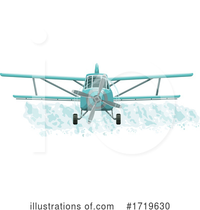 Airplane Clipart #1719630 by Vector Tradition SM