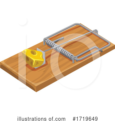 Mouse Trap Clipart #1719649 by Vector Tradition SM