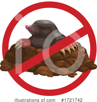 Mole Clipart #1721742 by Vector Tradition SM