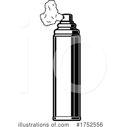 Spray Can Clipart #1752556 by Vector Tradition SM