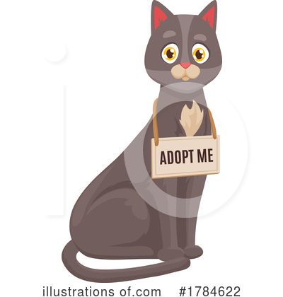 Cat Clipart #1784622 by Vector Tradition SM