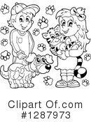 Pets Clipart #1287973 by visekart