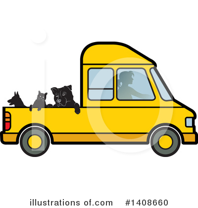 Cat Clipart #1408660 by Lal Perera
