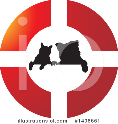 Dog Clipart #1408661 by Lal Perera