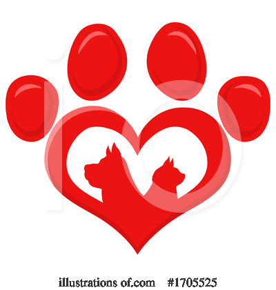 Royalty-Free (RF) Pets Clipart Illustration by Hit Toon - Stock Sample #1705525