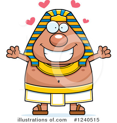 Royalty-Free (RF) Pharaoh Clipart Illustration by Cory Thoman - Stock Sample #1240515
