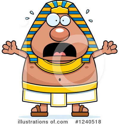 Royalty-Free (RF) Pharaoh Clipart Illustration by Cory Thoman - Stock Sample #1240518