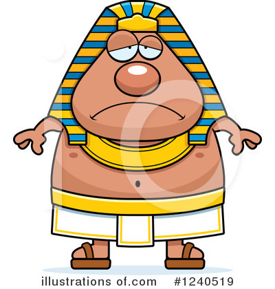 Royalty-Free (RF) Pharaoh Clipart Illustration by Cory Thoman - Stock Sample #1240519