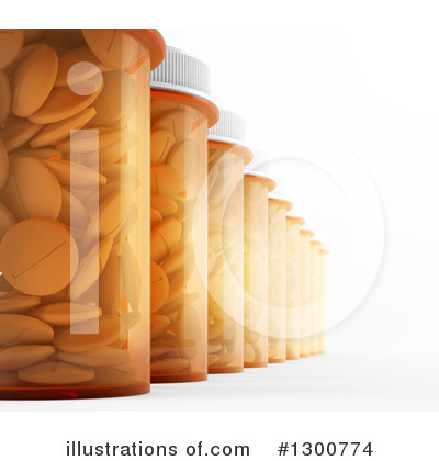 Pills Clipart #1300774 by Mopic