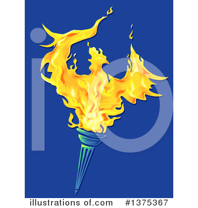 Royalty-Free (RF) Phoenix Clipart Illustration by BNP Design Studio - Stock Sample #1375367