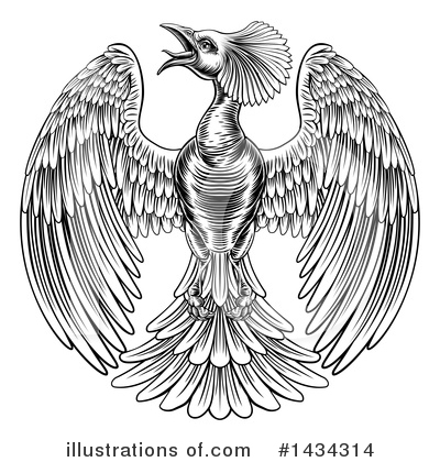 Phoenix Clipart #1434314 by AtStockIllustration