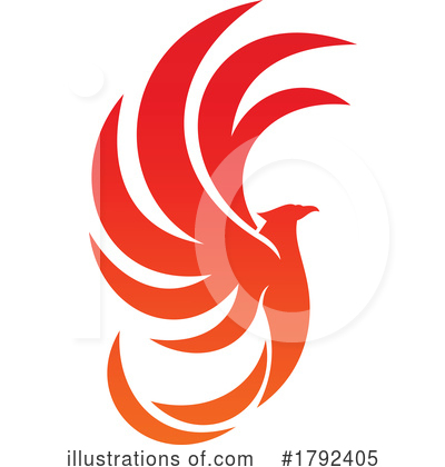 Phoenix Clipart #1792405 by Vector Tradition SM