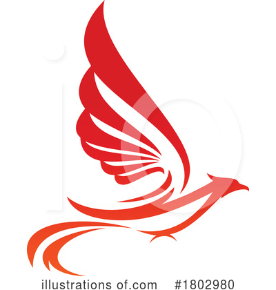 Royalty-Free (RF) Phoenix Clipart Illustration by Vector Tradition SM - Stock Sample #1802980