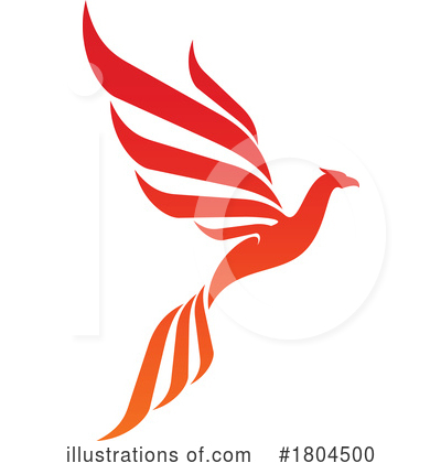 Phoenix Clipart #1804500 by Vector Tradition SM