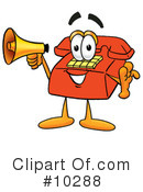 Phone Clipart #10288 by Mascot Junction