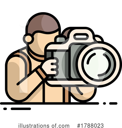 Photographer Clipart #1788023 by beboy
