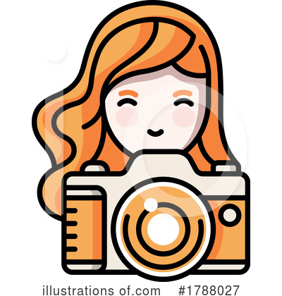 Royalty-Free (RF) Photographer Clipart Illustration by beboy - Stock Sample #1788027