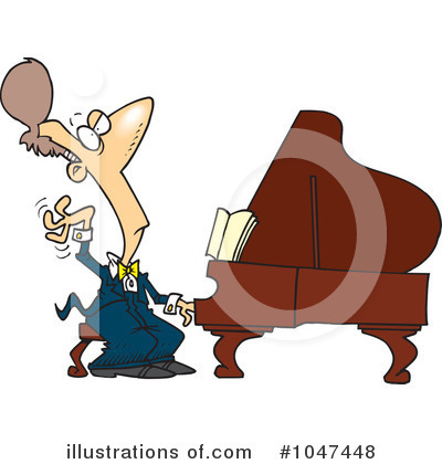 Pianist Clipart #1047448 by toonaday