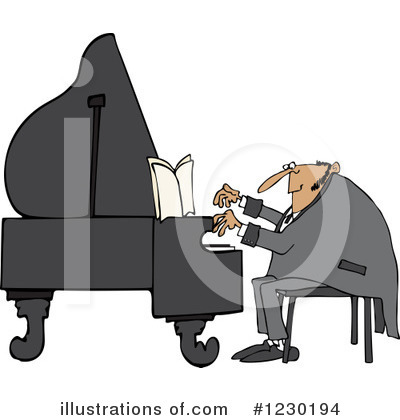 Piano Clipart #1230194 by djart