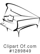 Piano Clipart #1289849 by Vector Tradition SM