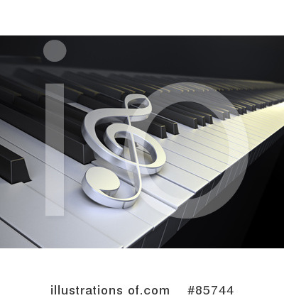 Piano Keyboard Clipart #85744 by Mopic
