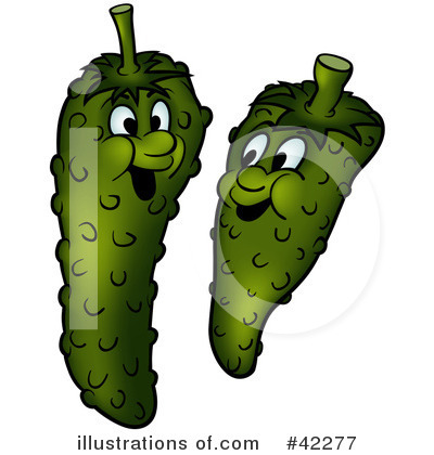 Royalty-Free (RF) Pickle Clipart Illustration by dero - Stock Sample #42277