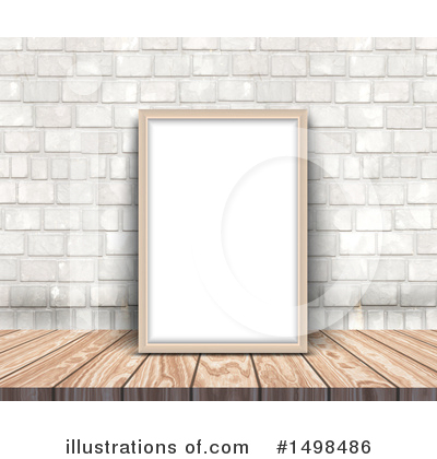 Blank Picture Frame Clipart #1498486 by KJ Pargeter